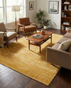 Bloomsbury Elegance Collection Area Rug -  Kensington (Yellow) Rectangle Yellow  lifestyle 23