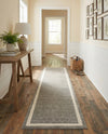 Studio Haven Collection Area Rug -  Alcove (Gray) Runner Gray  lifestyle 33