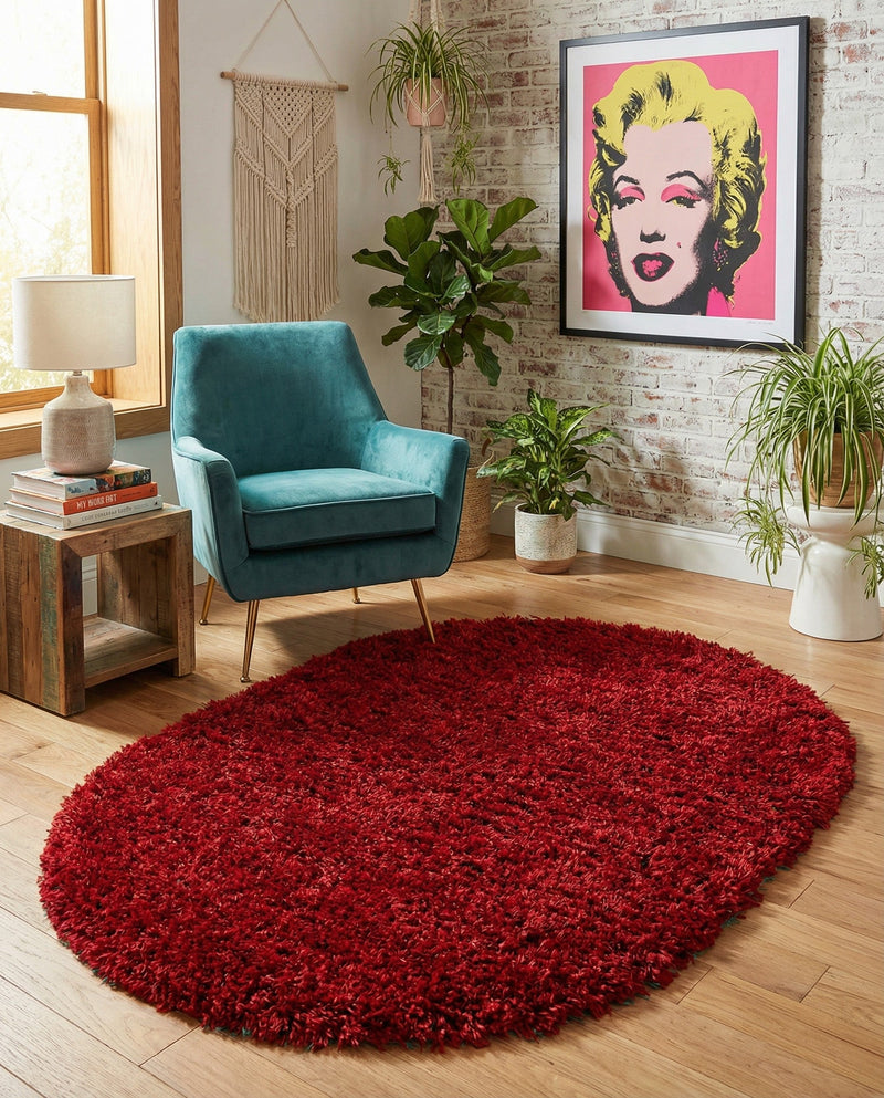 Majestic Manor Collection Area Rug - Versailles (Lipstick) Oval Lipstick  lifestyle 57