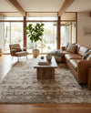 Gobi Sands Collection Area Rug -  Badain Rectangle Cream  lifestyle 28