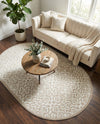Andes Summit Collection Area Rug -  Pichincha Oval Snow White  lifestyle 60