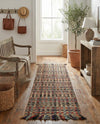 Savannah Jute Collection Area Rug - Malibu Runner Multi  lifestyle 45