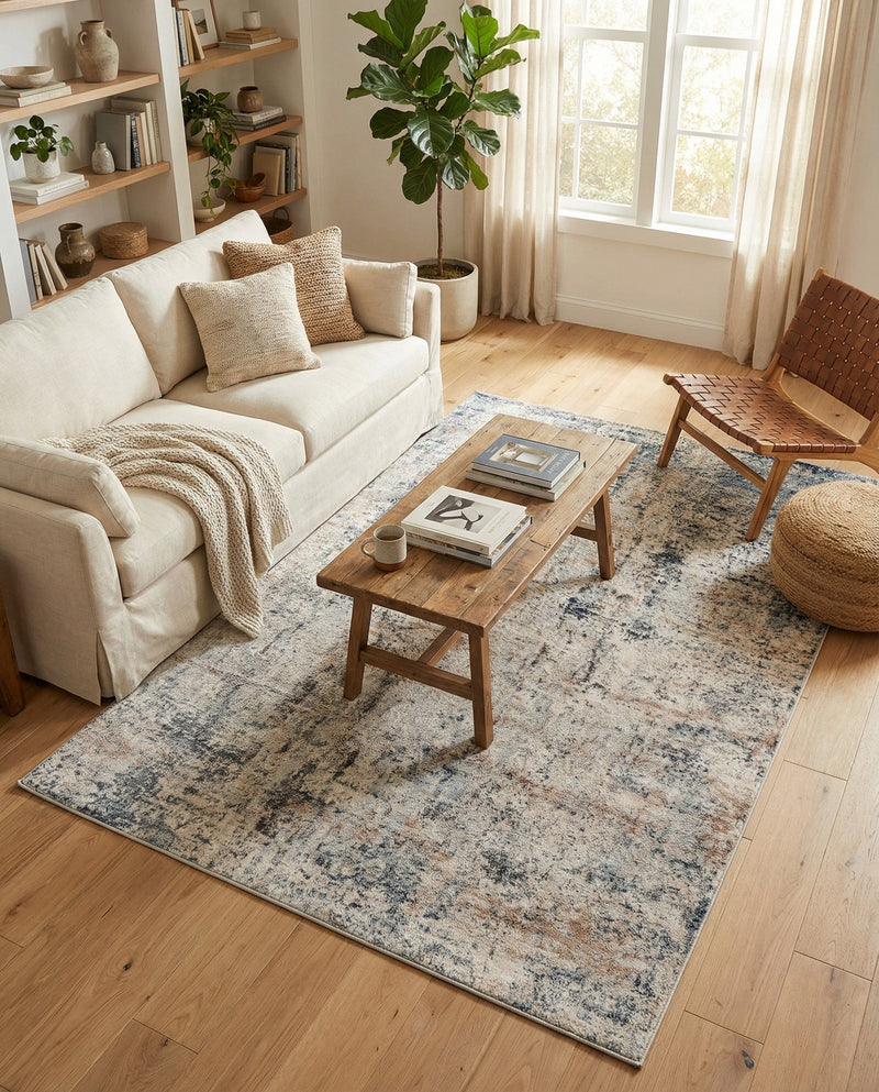 Aegean Elegance Collection Area Rug - Mykonos Rectangle Cream  lifestyle 12