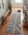 Cascade Range Collection Area Rug - Hood (Navy Blue) Runner Navy Blue  lifestyle 76