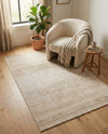 Jewel Oasis Collection Area Rug - Sapphire (Ivory) Rectangle Ivory  lifestyle 7