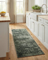 Sahara Essence Collection Area Rug - Oasis (Green) Runner Green  lifestyle 54