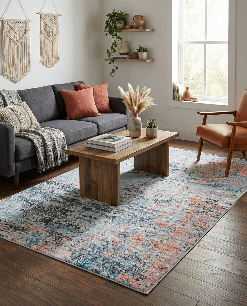 Dresden Elegance Collection Area Rug -  Pirna Rectangle Multi  lifestyle 27