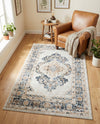 Cambridge Classics Collection Area Rug -  Magdalene (Cream) Rectangle Cream  lifestyle 24