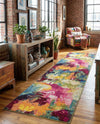 Marrakesh Elegance Collection Area Rug -  Draa Runner Multi  lifestyle 53