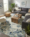 Chromatic Oasis Collection Area Rug -  Lagoon Rectangle Light Blue  lifestyle 30