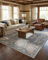 Heritage Harbor Collection Area Rug -  Seabreeze Rectangle Harbor Blue  lifestyle 37