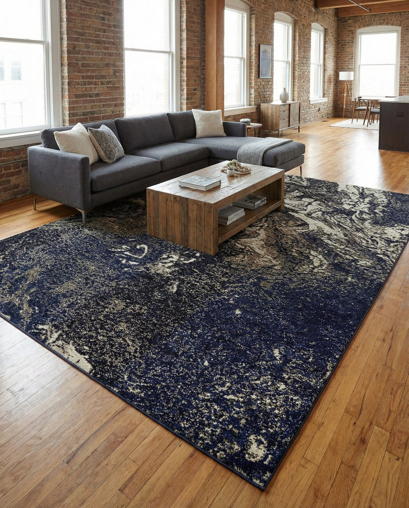 Autumnal Tapestry Collection Area Rug -  Slateville Rectangle Gray  lifestyle 11