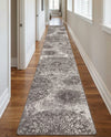 Riviera Elegance Collection Area Rug -  Monaco (Light Gray) Runner Light Gray  lifestyle 73