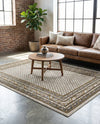 Soho Elegance Collection Area Rug -  Mercer (Beige) Rectangle Beige  lifestyle 12