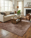 Sahara Essence Collection Area Rug - Oasis (Brown) Rectangle Brown  lifestyle 18
