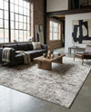 Luminara Sands Collection Area Rug - Elysium (Stone Gray) Rectangle Stone Gray  lifestyle 21