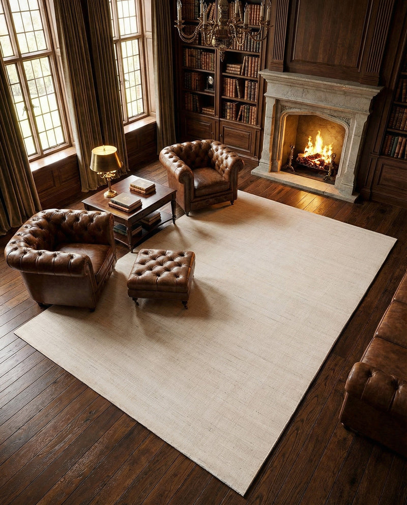 Berkshire Estate Collection Area Rug - Windsor (Vanilla Bean) Rectangle Vanilla Bean  lifestyle 23