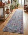 Zahara Oasis Collection Area Rug -  Casablanca Runner Blue  lifestyle 79