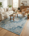 Coastal Haven Collection Area Rug - Seabreeze (Navy Blue) Rectangle Navy Blue  lifestyle 12