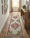 Brighton Terrace Collection Area Rug - Hove (Ivory) Runner Ivory  lifestyle 45
