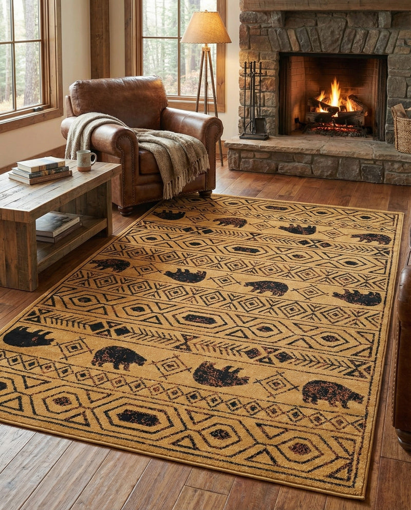 Frontier Trails Collection Area Rug -  Sedona Rectangle Cedar  lifestyle 26
