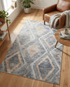 Aegean Elegance Collection Area Rug -  Rhodes Rectangle Gray Cream  lifestyle 19