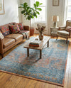 Coastal Haven Collection Area Rug -  Oceania Rectangle Multi  lifestyle 8