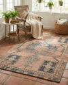Savannah Threads Collection Area Rug -  Sonoran Rectangle Antique Red  lifestyle 6