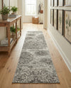 Riviera Elegance Collection Area Rug -  Monaco (Light Gray) Runner Light Gray  lifestyle 55