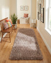 Eternal Plush Oasis Collection Area Rug -  Tranquility (Khaki) Runner Khaki  lifestyle 48