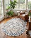 Cambridge Classics Collection Area Rug -  Pembroke (Beige) Oval Beige  lifestyle 61