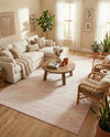 Dover Terrace Collection Area Rug -  Lagoon (Pink) Rectangle Pink  lifestyle 14