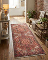 Bazaar Chic Collection Area Rug -  Essaouira Runner Rust Red  lifestyle 46