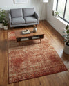 Autumn Meadow Collection Area Rug -  Ironbark Rectangle Terracotta  lifestyle 21