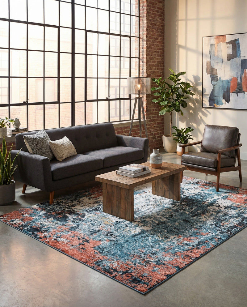 Dresden Elegance Collection Area Rug -  Seiffen Rectangle Multi  lifestyle 6