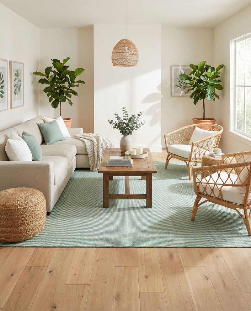 Jill Zarin Sedona Oasis Outdoor Collection Area Rug - Coconino (Palm Green) Square Palm Green  lifestyle 46