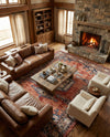 Eden Oasis Collection Area Rug -  Refuge (Terracotta) Rectangle Terracotta  lifestyle 14