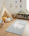 Wonder Tykes Collection Area Rug -  Marvel Runner Gray  lifestyle 45