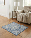 Savannah Series Collection Area Rug - Charleston (French Blue) Rectangle French Blue  lifestyle 19