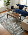 Georgetown Rugs Collection Area Rug - Dupont (Gray) Rectangle Gray  lifestyle 12