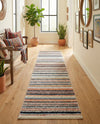 Marrakech Mosaic Collection Area Rug - Casablanca Runner Ivory  lifestyle 45