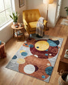 Aegean Elegance Washables Collection Area Rug -  Crete Rectangle Multi  lifestyle 28