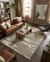 Sienna Collection Area Rug -  Veneto Rectangle Cloud Gray  lifestyle 37