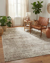 Sanctuary Retreat Collection Area Rug -  Refuge Rectangle Chocolate Brown  lifestyle 47