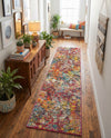 Colorburst Oasis Collection Area Rug -  Azura Runner Multi  lifestyle 22