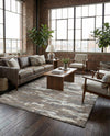 Sienna Collection Area Rug -  Veneto Rectangle Cloud Gray  lifestyle 26