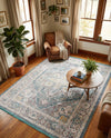 Caribbean Breeze Collection Area Rug -  Andros Rectangle Gray  lifestyle 40