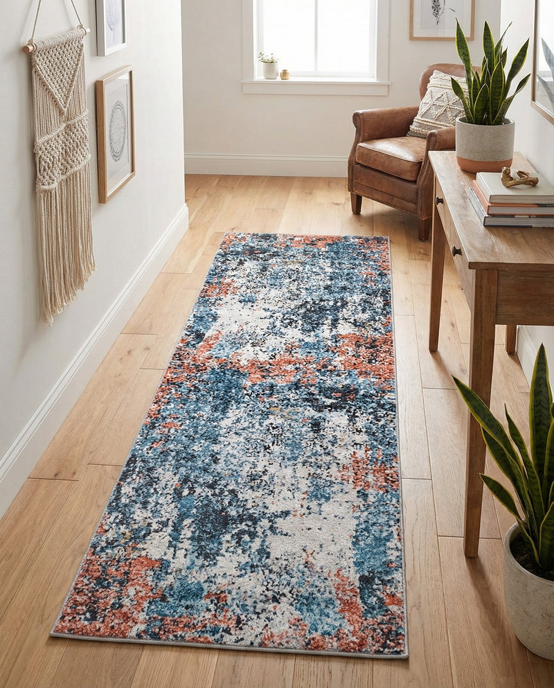 Dresden Elegance Collection Area Rug -  Seiffen Runner Multi  lifestyle 59