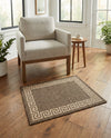 Sahara Sands Collection Area Rug -  Elephantine Rectangle Brown  lifestyle 12