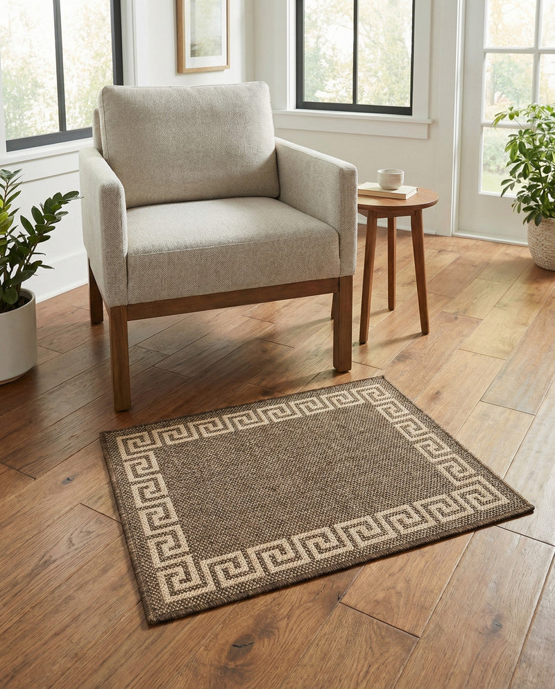 Sahara Sands Collection Area Rug -  Elephantine Rectangle Brown  lifestyle 12